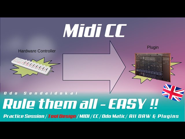MIDI | Rule them all - EASY !! | english | All DAWs #OdoMidiccControl