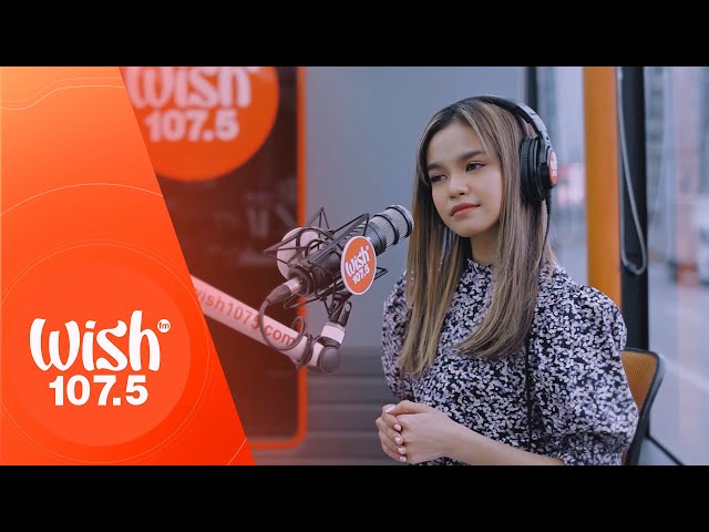 Zephanie performs "You're All I Need" LIVE on Wish 107.5 Bus