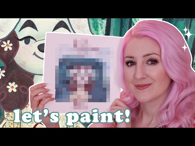 Animal Crossing Painting 🌸 K.K.Slider Album Redraw Challenge! (ASMR soft spoken)