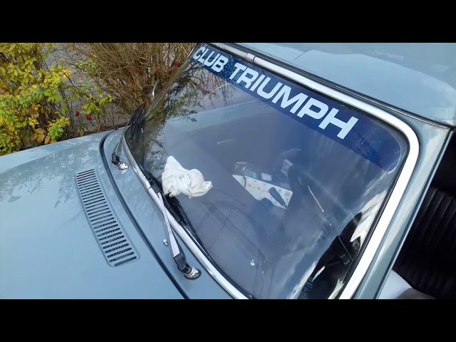 Intermitted wipers on a Triumph Spitfire 1500
