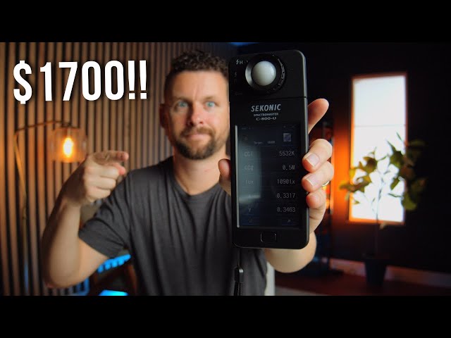 Is a Color Meter Worth $1,700? | Sekonic C-800