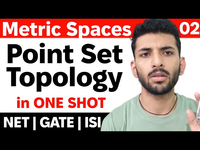 Lecture 02: Point set topology in Metric Space