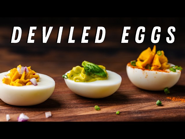 Easy Classic Deviled Eggs - Perfect For Easter!