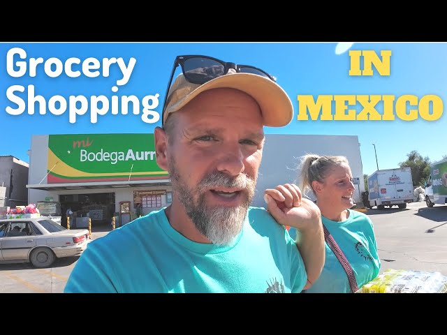Grocery Shopping in Small Town Loreto, Mexico