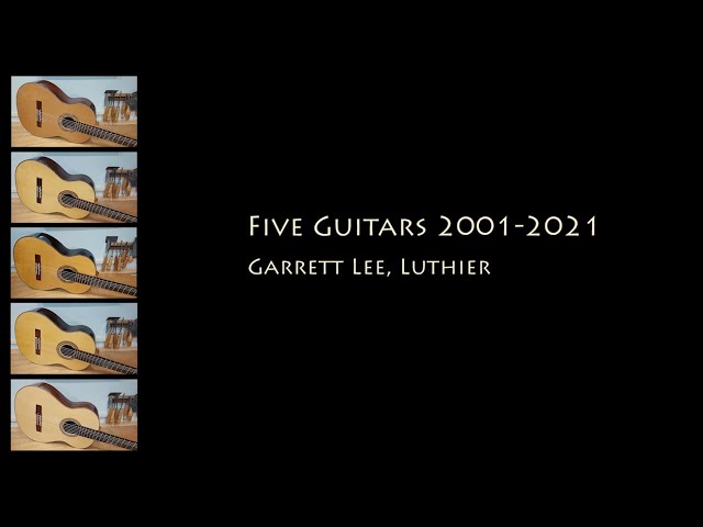 Garrett Lee | Five Guitars 2001-2021