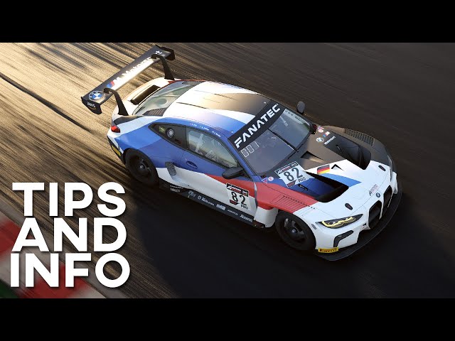 Assetto Corsa Competizione 1.8 Update Tips and Quick Info DLSS/BMW/GAME