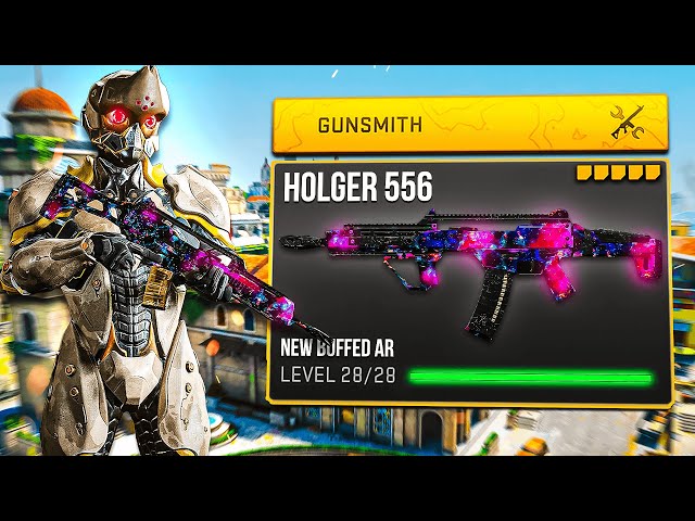 the BUFFED HOLGER 556 is AMAZING in WARZONE SEASON 2! (FORTUNES KEEP)