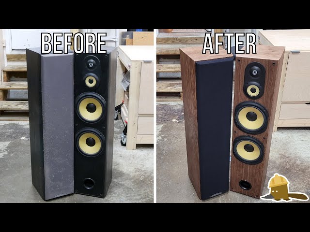 How to Restore Speakers with Wood Veneer