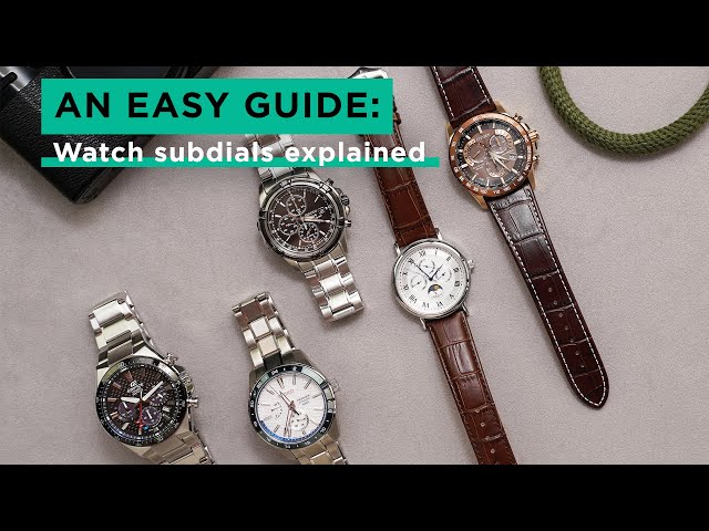 Watch subdials explained