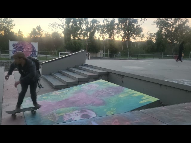 ‎@BillyJohnOh  perfect gap, ollie at the North Hollywood skatepark #IP2 #2024