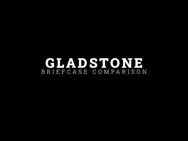 Gladstone Closure Briefcase Comparison
