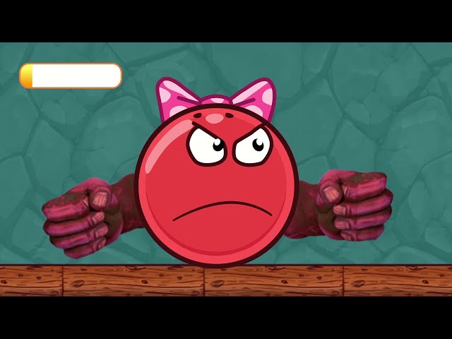 Hulk boss in the game about the red ball 4. Animation battle