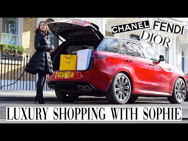 Come *DESIGNER SHOPPING* With Sophie (& new RANGE ROVER SPORT!)