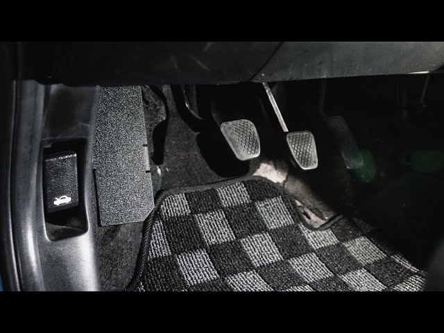 Seb's Garage GD3 Honda Fit Dead Pedal is a MUST HAVE