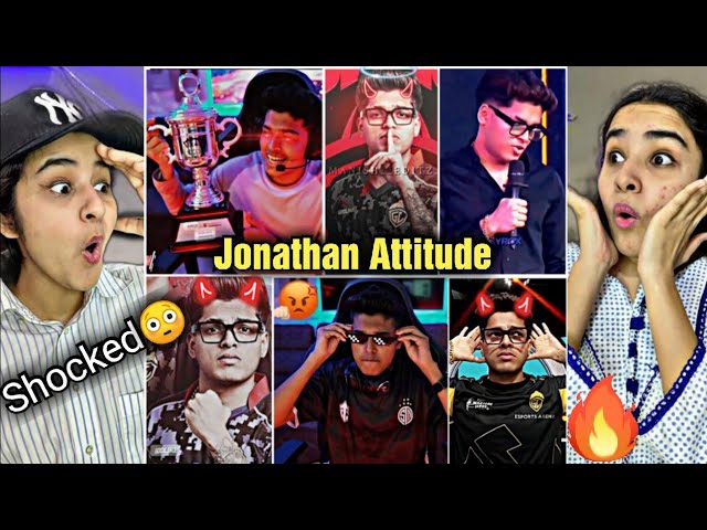 First Time Reaction On JONATHAN GAMING Dangerous Attitude Videos😈🔥|JONATHAN Angry Moments😠|*Shocked😲