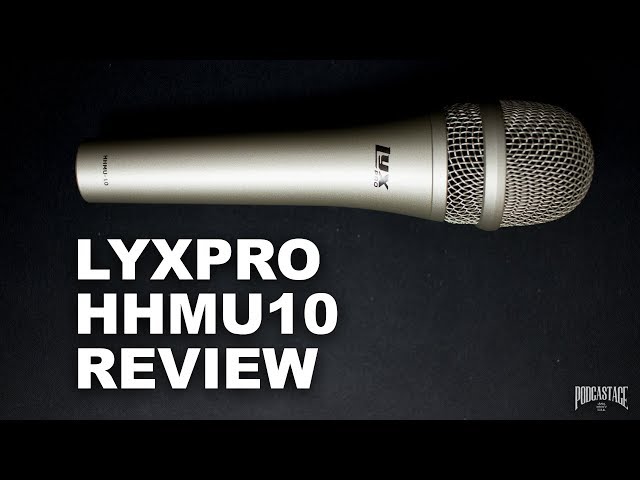 LyxPro HHMU-10 Dynamic USB Mic Review / Test