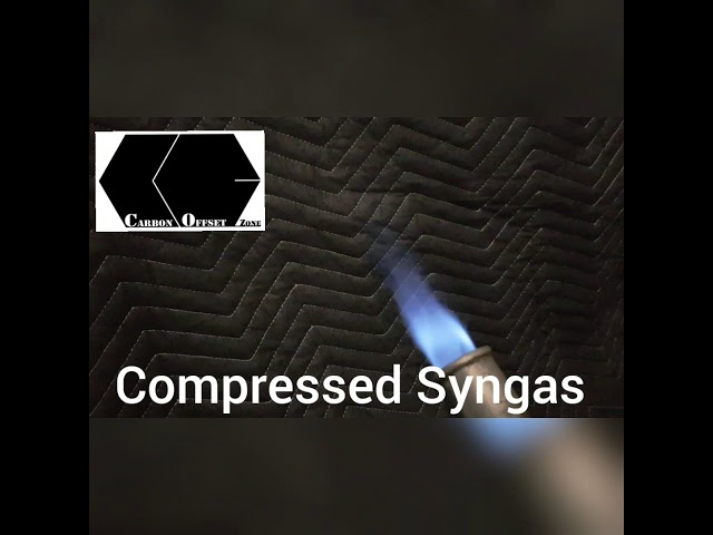 Compressed Syngas by Carbon Offset Zone