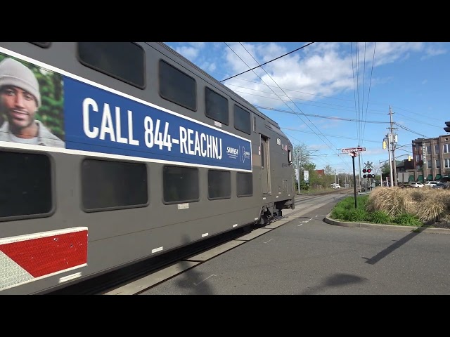 NJT ALP-46A #4636 "Pennsylvania" trails Train 3230 from Red Bank 4/25/24