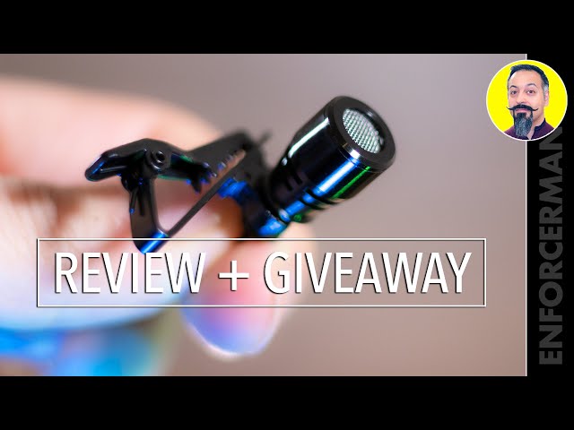 Microphone under $20 - Paladou Lavalier Mic - Unboxing, Review, Giveaway