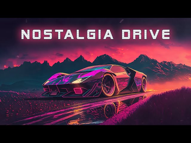 Nostalgia Drive 🏎️ Synthwave | Retrowave | Cyberpunk [SUPERWAVE] ✨ Synthwave Wallpaper