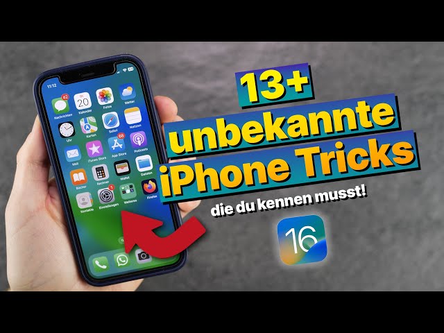 13+ unbekannte iPhone Tricks & Funktionen, die du unbedingt ausprobieren musst! [iOS 16]