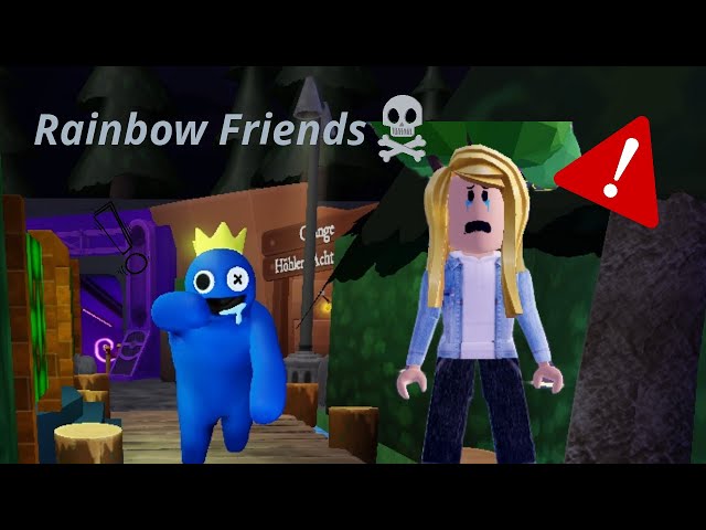 Ich spiele Rainbow Friend(Gruselig)!