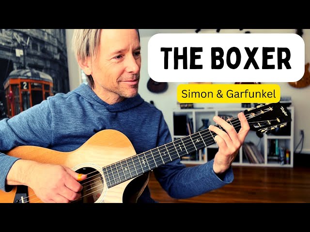 How to play "The Boxer" by: Simon and Garfunkel (acoustic guitar lesson, tabs)