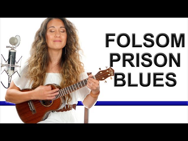 Folsom Prison Blues - Johnny Cash Ukulele Tutorial with Solo Riffs and Play Along