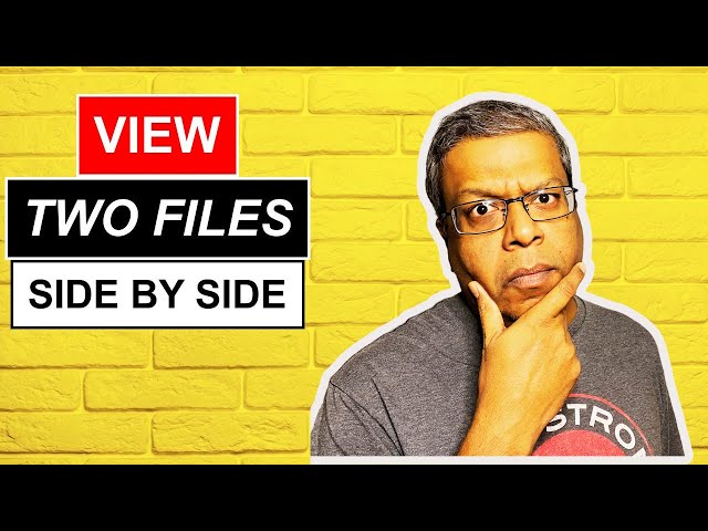 VIEW TWO FILES SIDE BY SIDE IN NOTEPAD++: Compare Contents Of Two Files