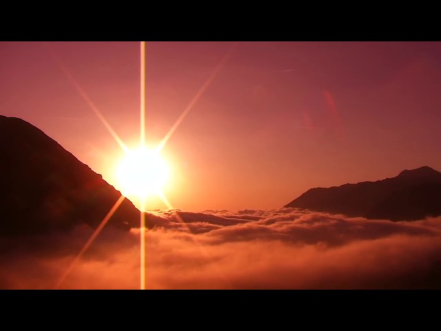 La montagne ça vous gagne HD first footage JVC HD3 vacances Pyrénées mountain sunset sunrise