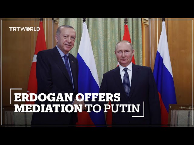 Erdogan: Türkiye can be a facilitator on Ukraine nuclear plant
