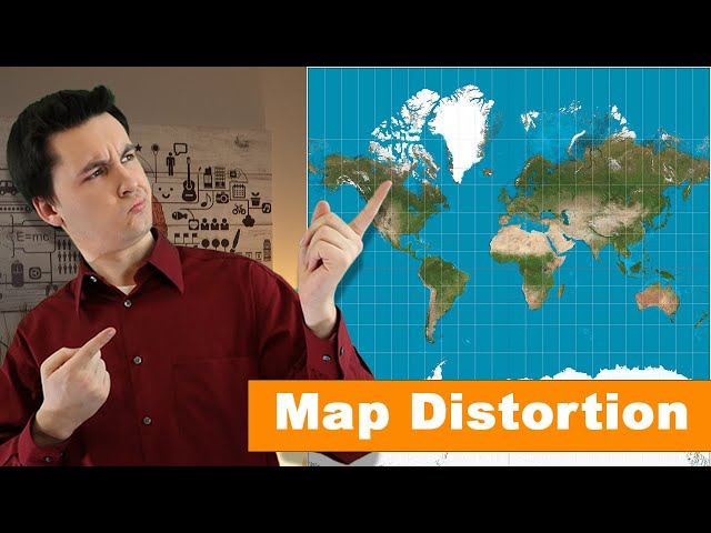 Map Distortion & Mercator (1 Min APHG Review)  #Shorts
