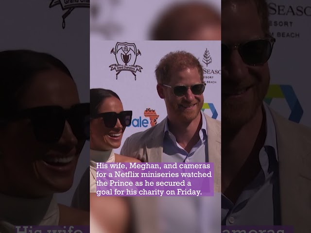 Prince Harry and Meghan Markle’s Adorable Kiss After Polo Victory