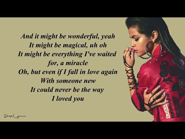 Selena Gomez & The Scene - The Way I Loved You (Lyrics) 🎵