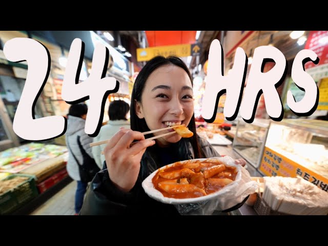 Eating the BEST KOREAN STREET FOOD in SEOUL