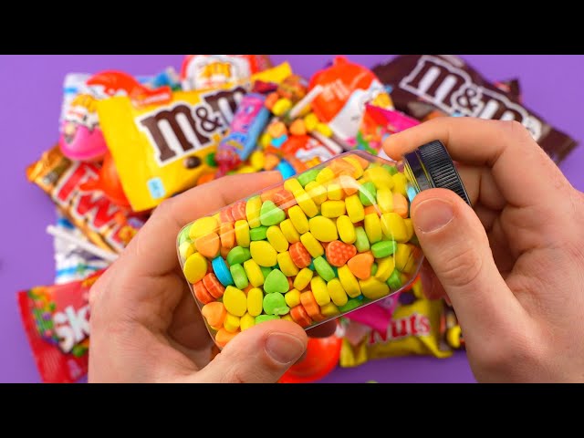 Yummy Satisfying l Unpacking Lollipops, Kinder Surprise, Chocolate Sweets | ASMR Satisfying