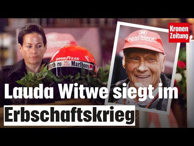 Niki Laudas Witwe siegt im Erbschaftskrieg | krone.tv NEWS