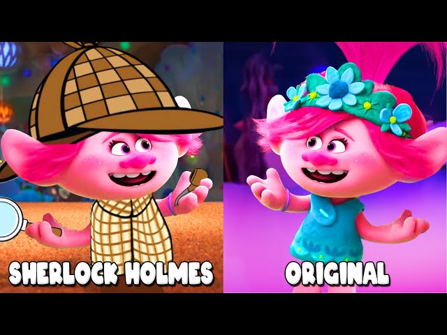 Guess Trolls Character By Clue | Poppy In Sherlock Holmes Costume?