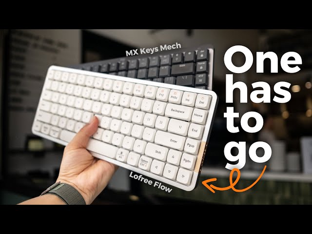 Lofree Flow vs MX Keys Mechanical keyboard - SOLD one
