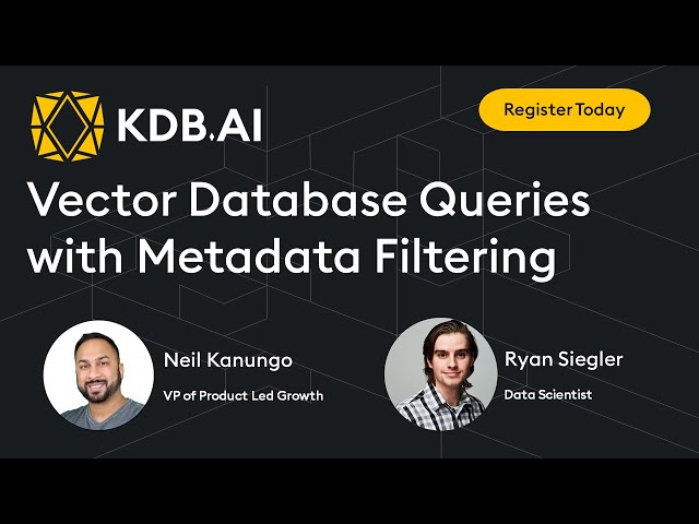 Enhancing Vector Database Queries with Metadata Filtering