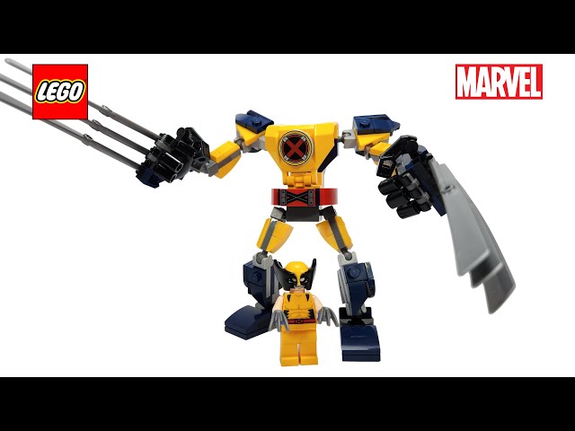 LEGO Marvel Super Heroes - Wolverine Mech - Speed build 76202