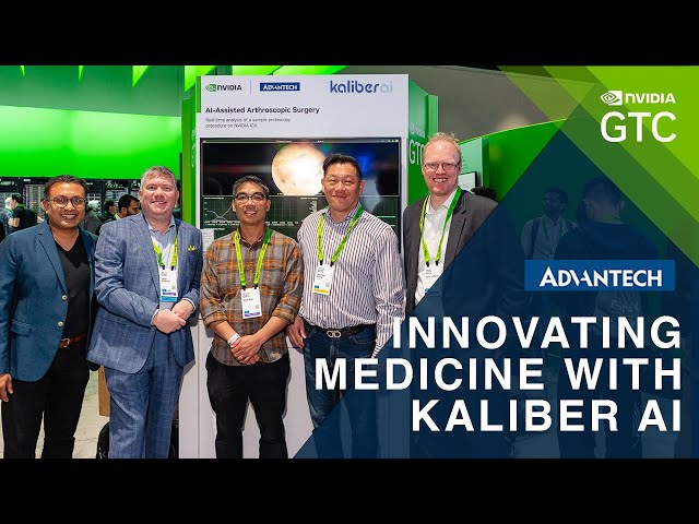 Innovating Medicine with Kaliber AI and Advantech at NVIDIA's GTC 2024