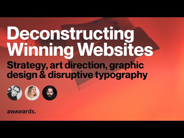 🎙 Deconstructing Winning Websites |  Margherita Fortuna, Michael John & Jonas Lempa