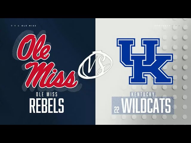 2023-2024 - Kentucky vs Ole Miss (Game 24)