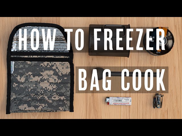 How To Cook A Camping Meal Using A Freezer Bag | My Favorite Backpacking Recipe