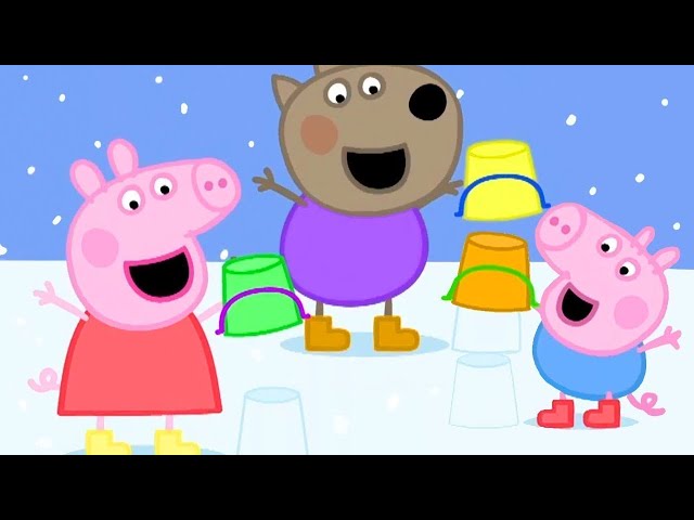 Peppa Pig Full Episodes | Sun, Sea and Snow | Kids Videos