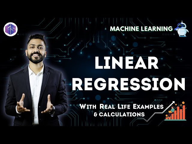 Lec-4: Linear Regression📈 with Real life examples & Calculations | Easiest Explanation