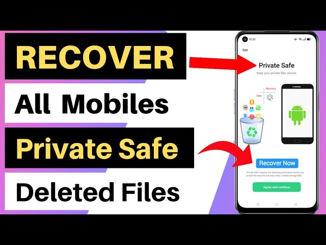 Recover Safe files Deleted photos | Recover Oppo, Vivo, Redmi all mobile private safe Deleted photos
