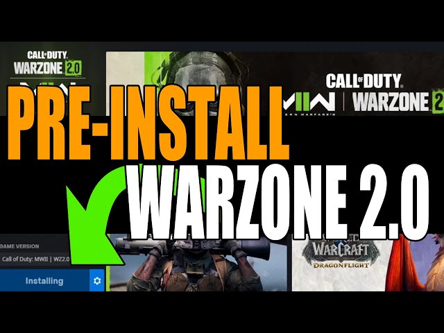 Warzone 2.0 Pre Install On PC | Pre Load COD Warzone Free-To-Play