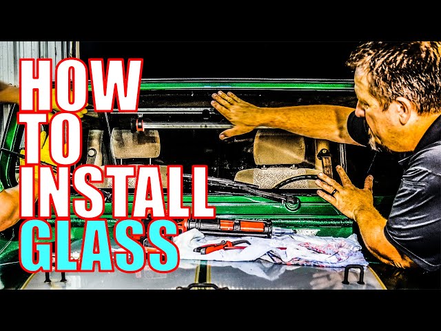 How To Remove Reseal Replace Install Auto Glass Windshield